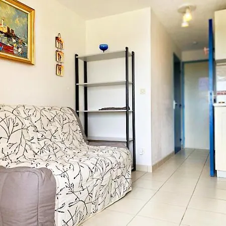 Apartment 4 Pers, 1 Chambre, Loggia, Piscine + Parking A 50m De La Mer - Ref Amou07 *